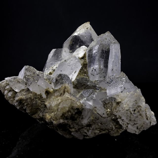 ヒマラヤ水晶　ティップリン産水晶クラスター　ガネーシュヒマール レコードキーパー水晶